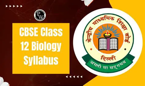 CBSE Board Biology Syllabus