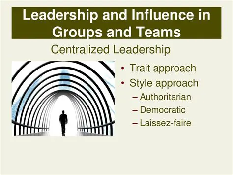 Centralized Leadership in Tribes