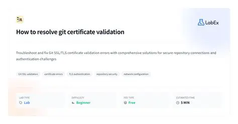 Certificate validation issues