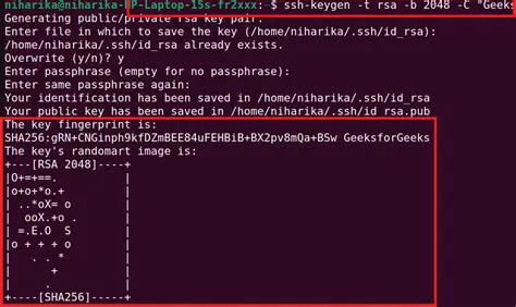 Change public keys in config file