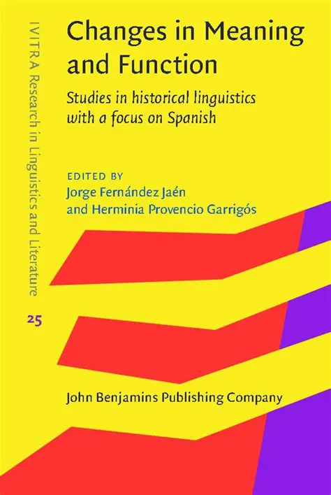 Changes in Function and Meaning