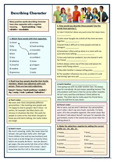 Character General Description
