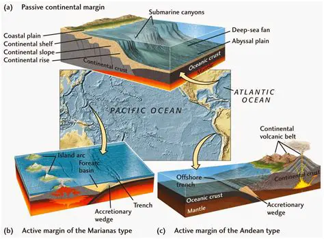Characteristics of an Active Continental Margin