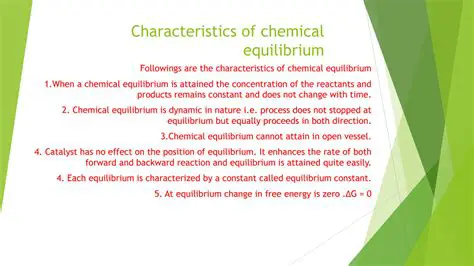 Characteristics of Equilibrium