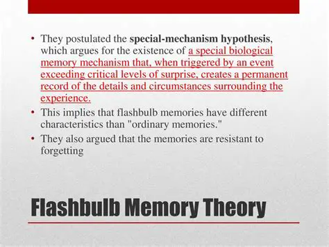 Characteristics of Flashbulb Memory