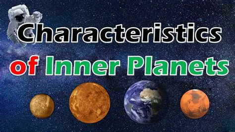 Characteristics of Inner Planets