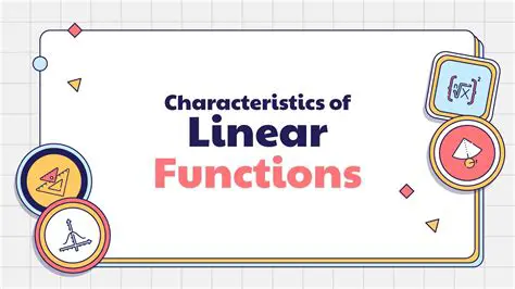 Characteristics of Linear Expressions