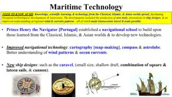 Characteristics of Maritime Empires