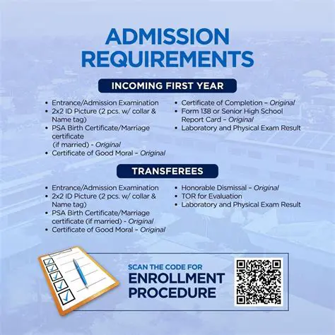 Check Admission Requirements