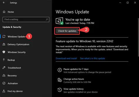 Check for firmware updates