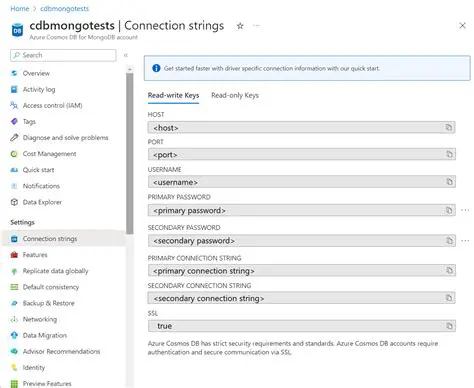 Check the connection string