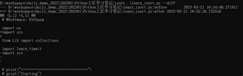 Check the isort configuration file