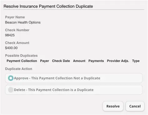 Check the Payment Collections