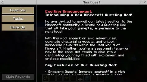 Check the quest description
