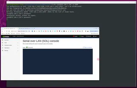Check the serial console output