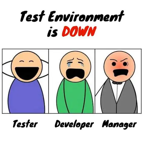 Check the test environment