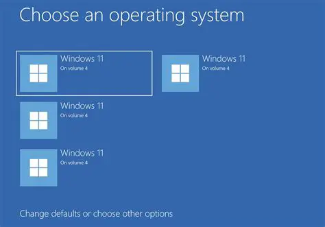 Choose the Operating System
