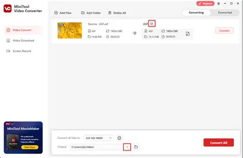 Choose the Output Destination