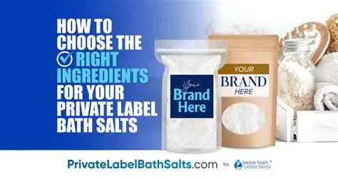 Choose the right ingredients