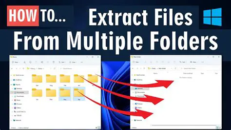 Choose which folder to extract from