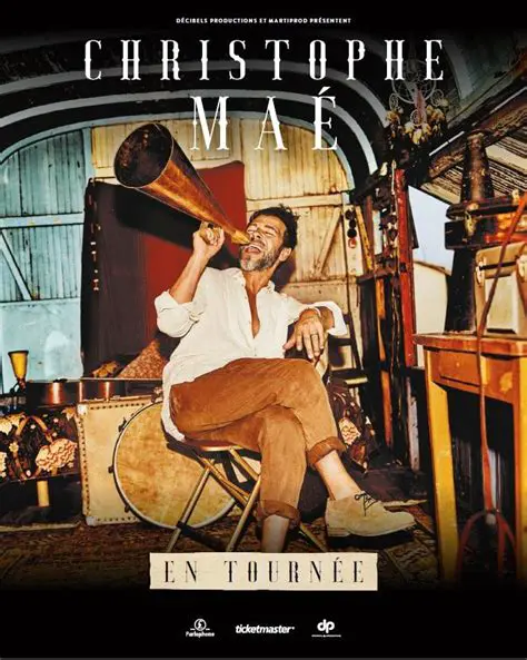 Christophe Maé En Concert en 2026 : Réservez Vos Places Dès Maintenant !