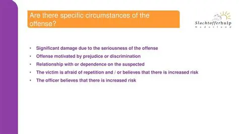 Circumstances of the Offense