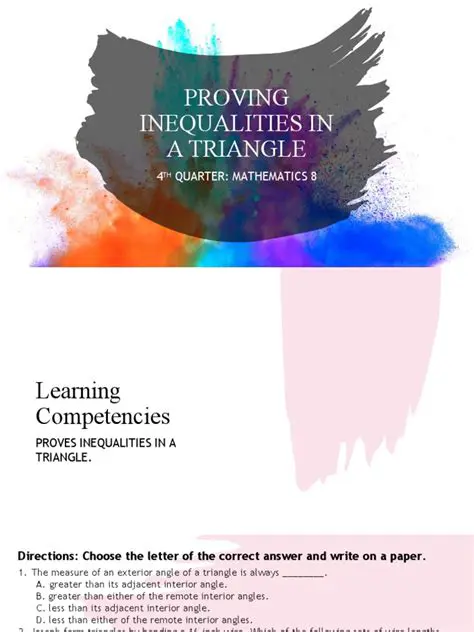 Classical Methods for Proving Inequalities