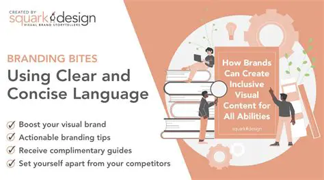 Clear and concise branding