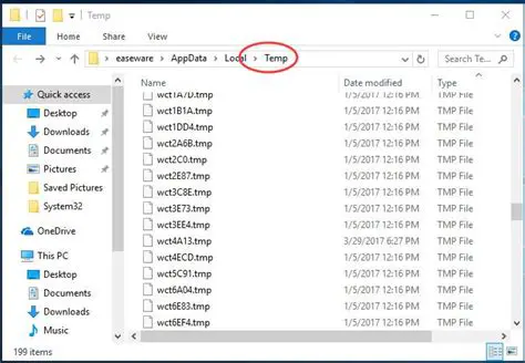 Clear cache and temporary files