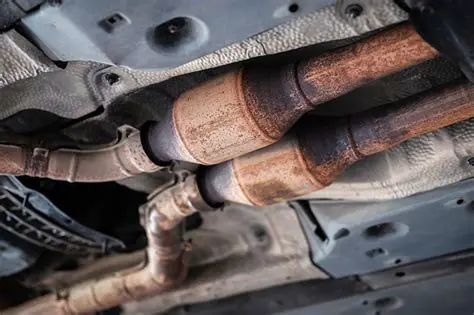 Clogged catalytic converters
