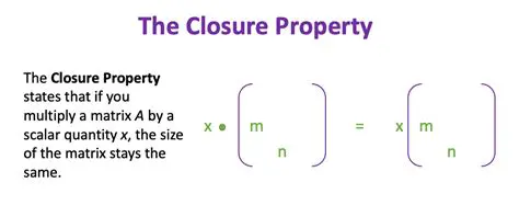 Closure under scalar multiplication