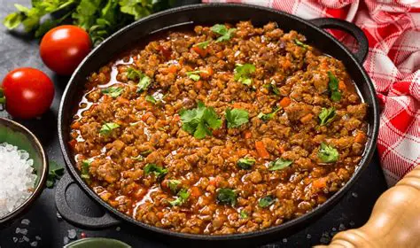 Cocinar carne de res molida directamente desde el congelador