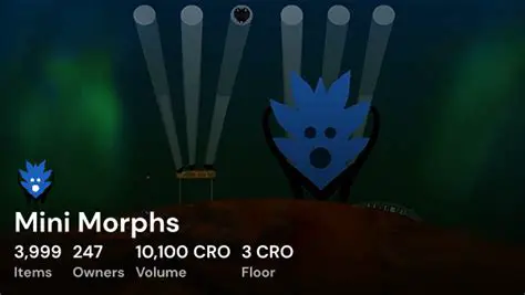 Collect and interact with Mini Morphs