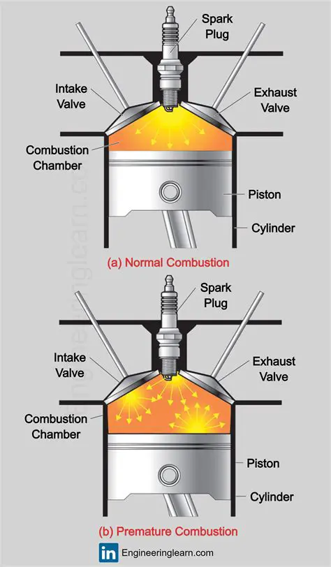 Combustion Reactions in the Engine
