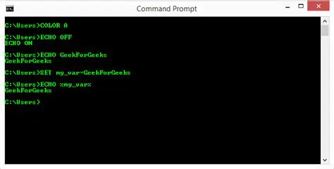 Command Line Scripting and Batch Processing