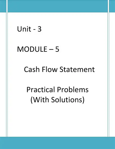 Common Cash Flow Statement Problems