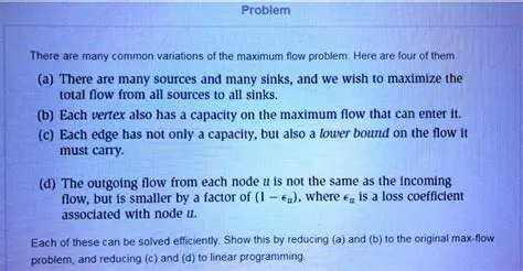 Common Variations of the Problem