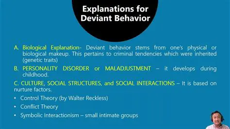 Community Perception of Deviant Behavior