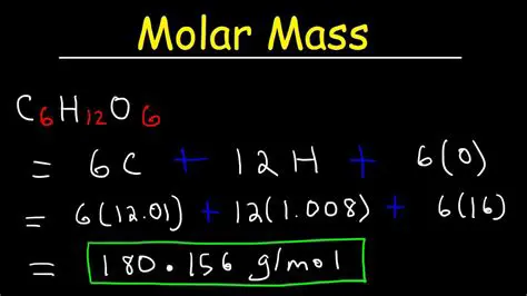 Comparing the Molar Masses of the Given Compounds