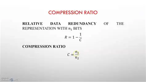 Comparison of Compression Ratio and Compression Speed