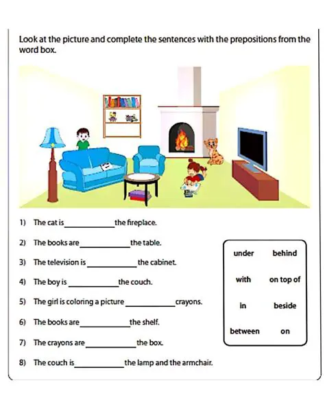 Complete the Sentences with Correct Prepositions