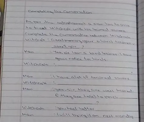 Completing the Conversation