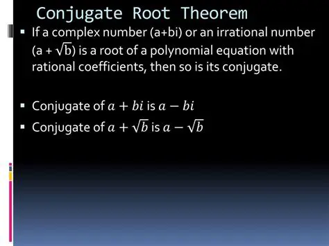 Complex Zeros and Conjugate Roots Theorem
