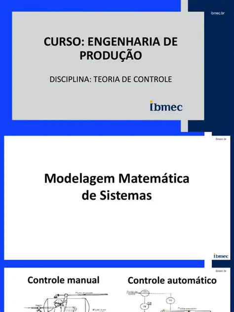 Componentes da Teoria de Controle
