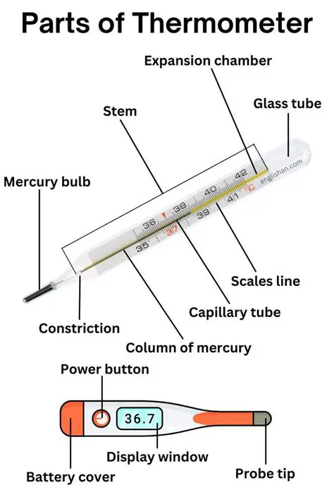 Components of a Modern Thermometer