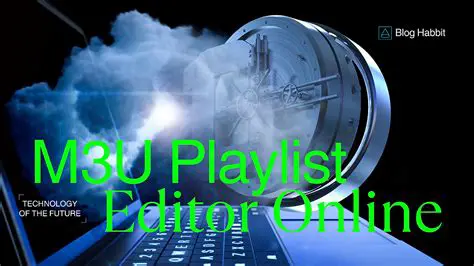 Comprehensive M3U Playlist Editor