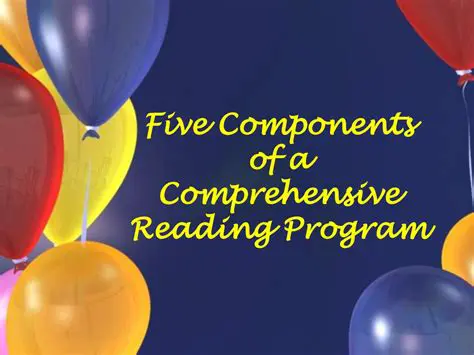 Comprehensive Reading Program