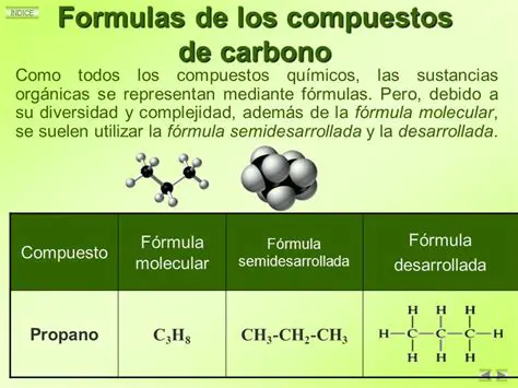 Compuestos que contienen carbono
