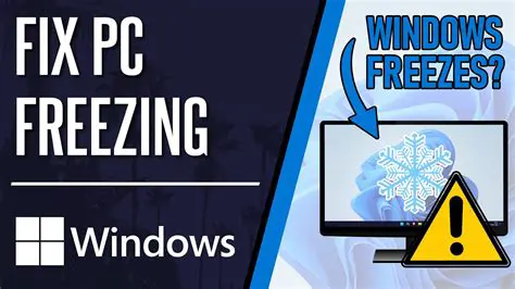 Computer crashes or freezes unexpectedly