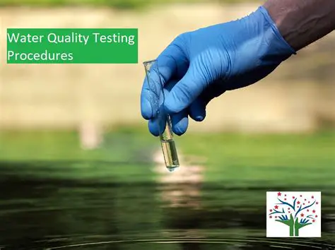 Conduct regular testing of well water quality